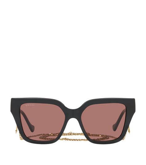 gucci sunglasses with chain